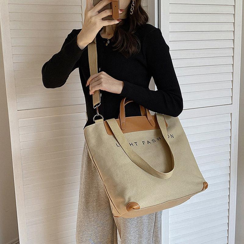 Luxurious women's crossbody shoulder tote bag displaying bold fashion with ample interior space for daily essentials.