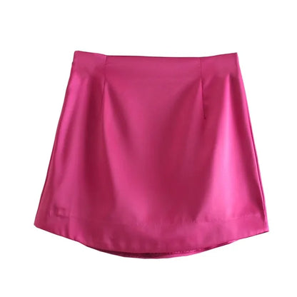 Fashion-forward Women's Mini Skirt crafted by Dazzling Dreams Studio, ideal for elevating your wardrobe with its timeless style.