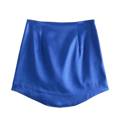 Stylish Women's Mini Skirt by Dazzling Dreams Studio, ideal for flaunting confidence and celebrating curves in every occasion.
